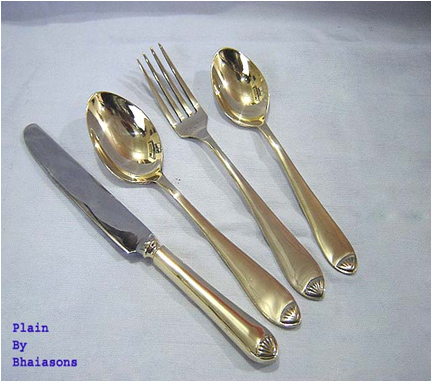 Brass plain Cutlery
